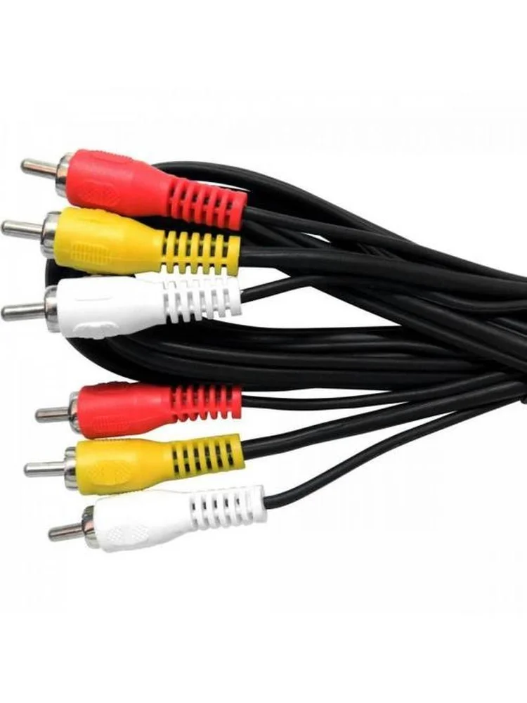 Imagem 2 de 5 do produto Cabo 3rca X 3rca Com 1 Coaxial 1,8m Cbrc0001 Storm - Pct / 10