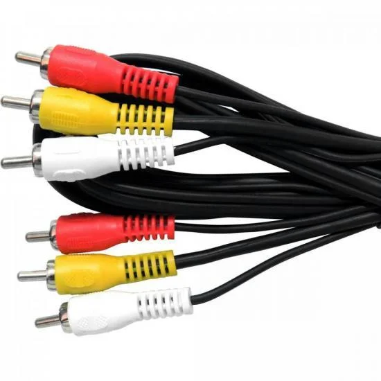 Imagem 3 de 5 do produto Cabo 3rca X 3rca Com 1 Coaxial 1,8m Cbrc0001 Storm - Pct / 10