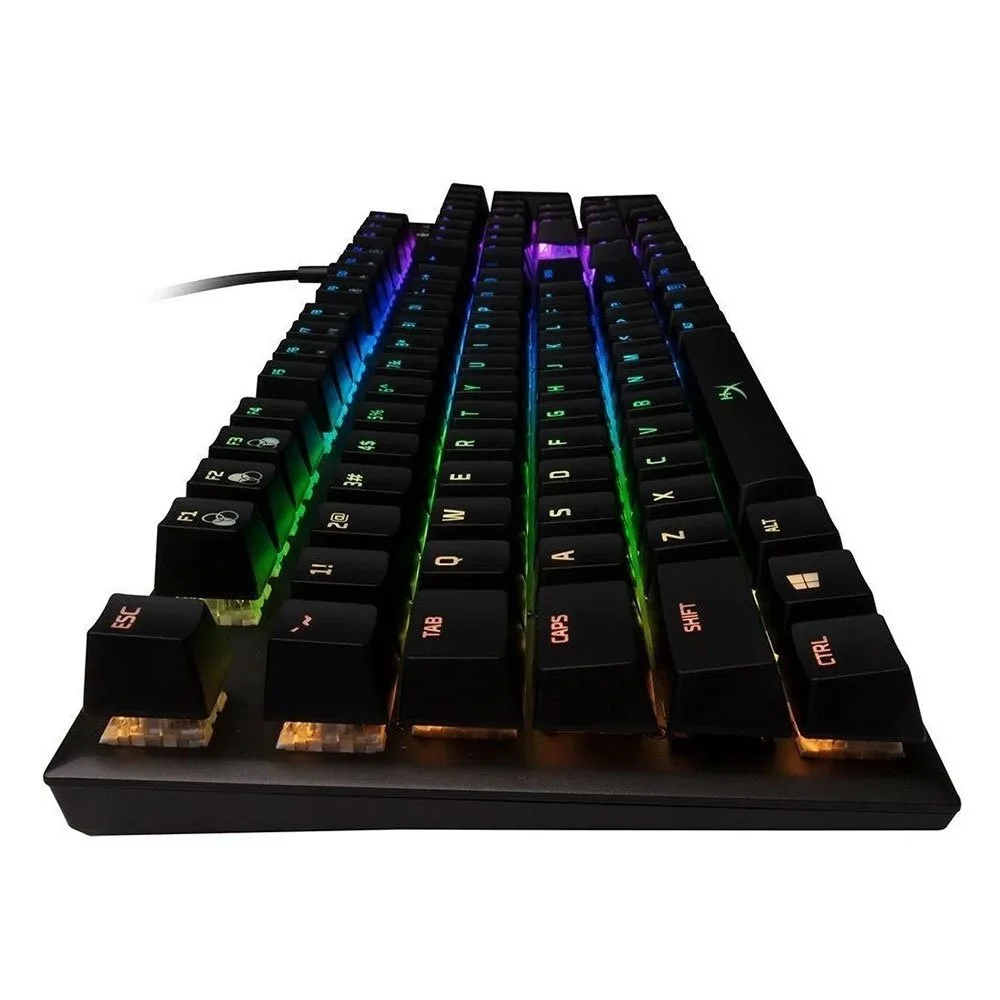 Teclado Gamer Hyperx Alloy, FPS, RGB, Mecânico - HX-KB1SS2-US Teclado Gamer Hyperx Alloy, FPS, RGB, Mecânico - HX-KB1SS2-US