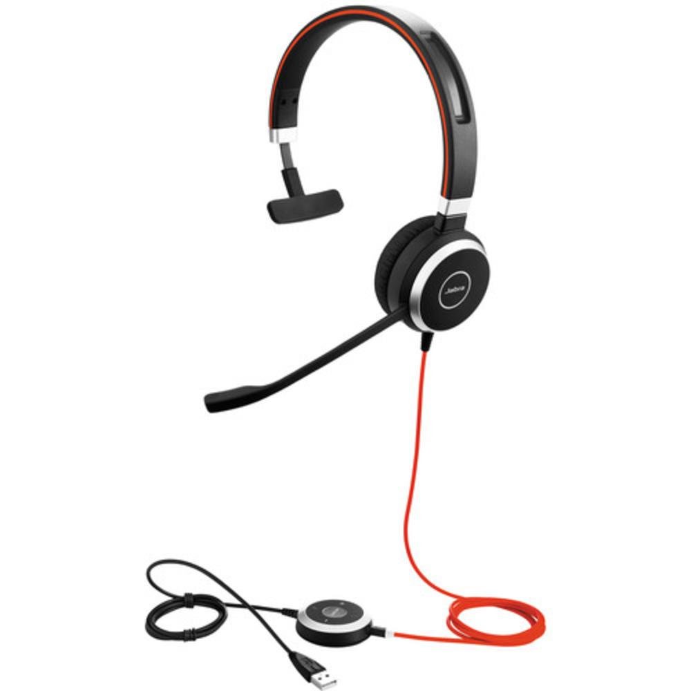 Headset Jabra Evolve 40 Ms, USB, Preto | KaBuM!