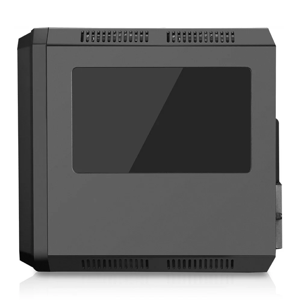 Imagem 2 de 5 do produto Gabinete Gamer K-mex Microcraft III, Mini Tower, M-Itx, Com Fan, Sem Fonte, Preto - Cg-03rc