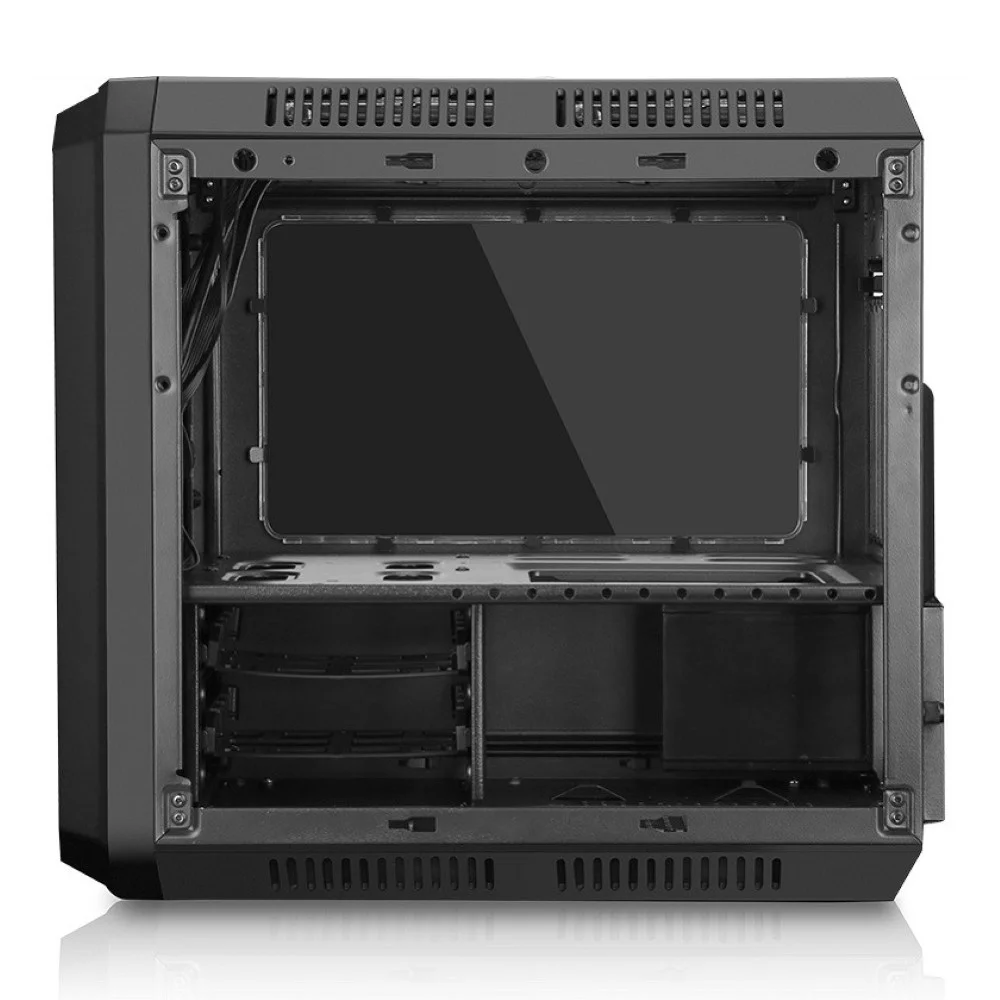Imagem 5 de 5 do produto Gabinete Gamer K-mex Microcraft III, Mini Tower, M-Itx, Com Fan, Sem Fonte, Preto - Cg-03rc