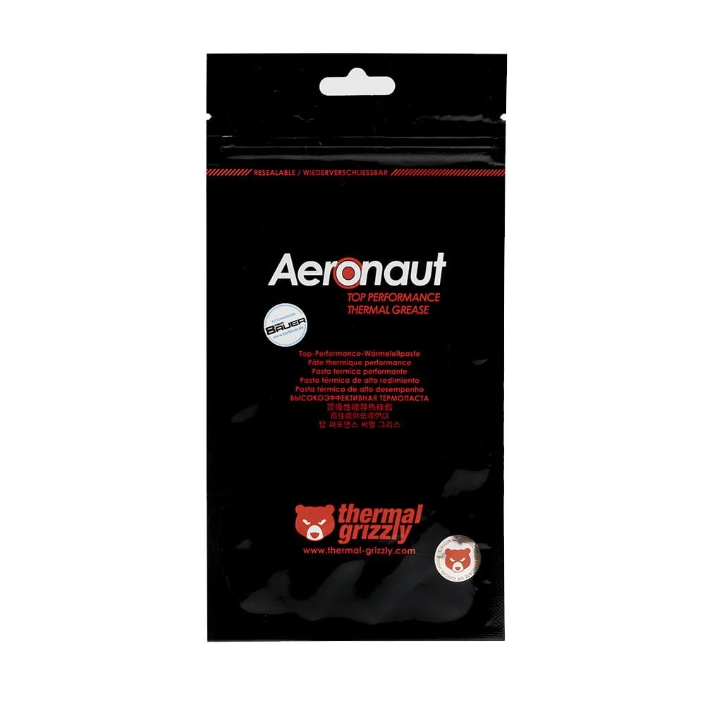 Imagem 3 de 5 do produto Pasta Térmica, Thermal Grizzly, Aeronaut, 1g - TG-A-001-RS