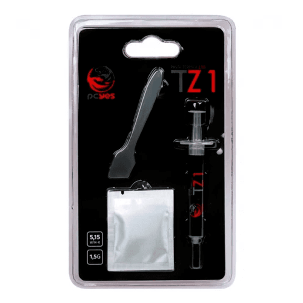 Pasta Térmica PCYES Tz1, Seringa, 1.5g, Cinza - Pcytz1 4