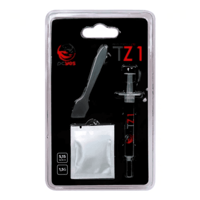 Pasta Térmica PCYES Tz1, Seringa, 1.5g, Cinza - Pcytz1