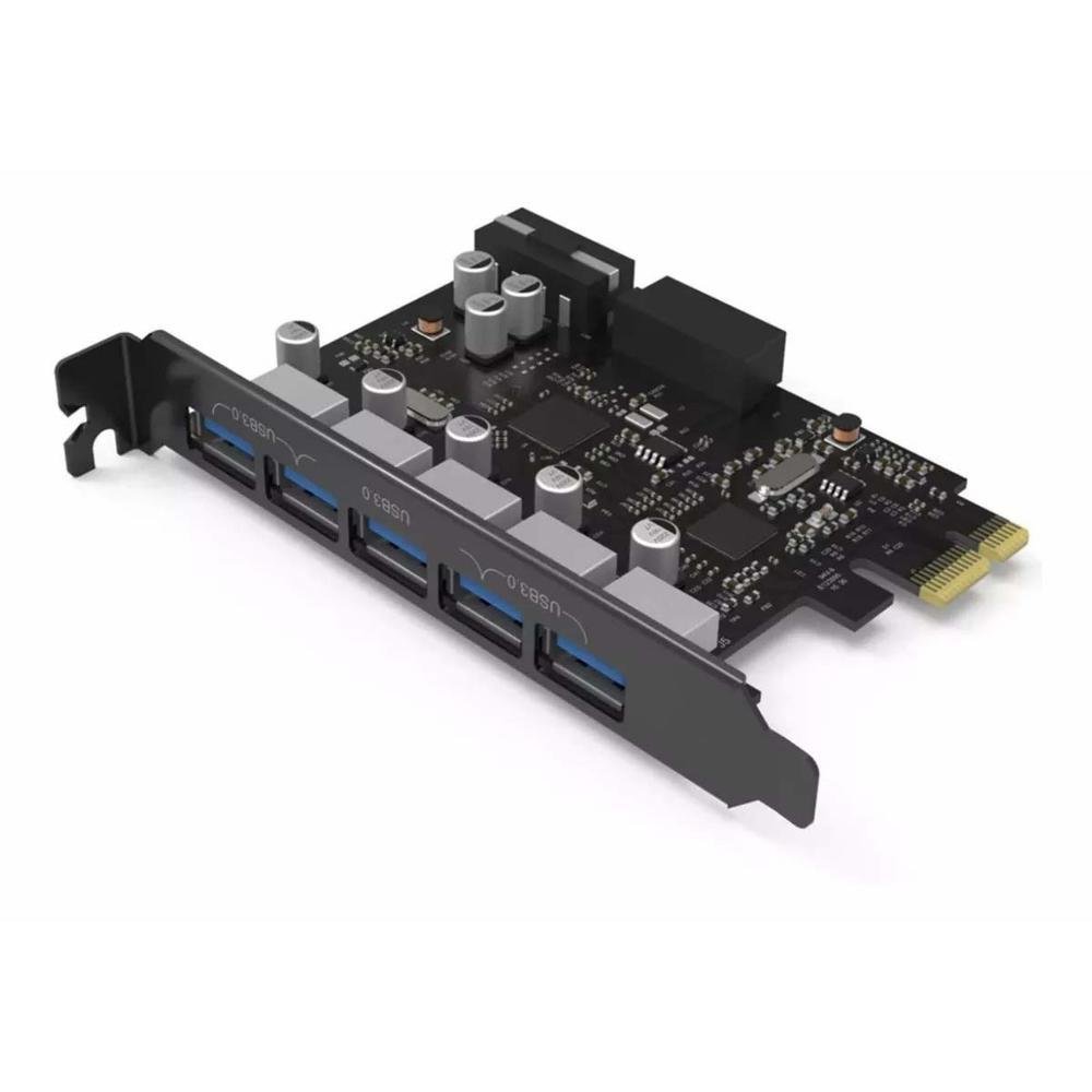 ORICO SuperSpeed USB 3.0 7 portas PCIE Express card com um conector de