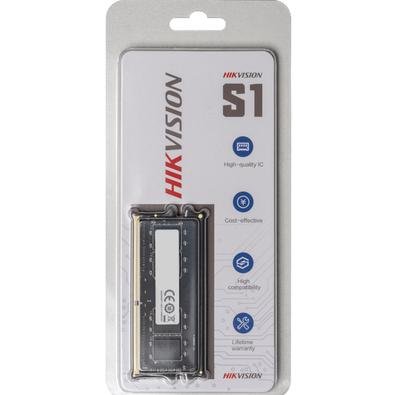Memoria Ram Hikvision 8 Gb, Notebook, Ddr4, 2666 Mhz, Nb Hikvision memory moudule S1 é uma memória DDR4, que é fabricada usando grânulos originais de