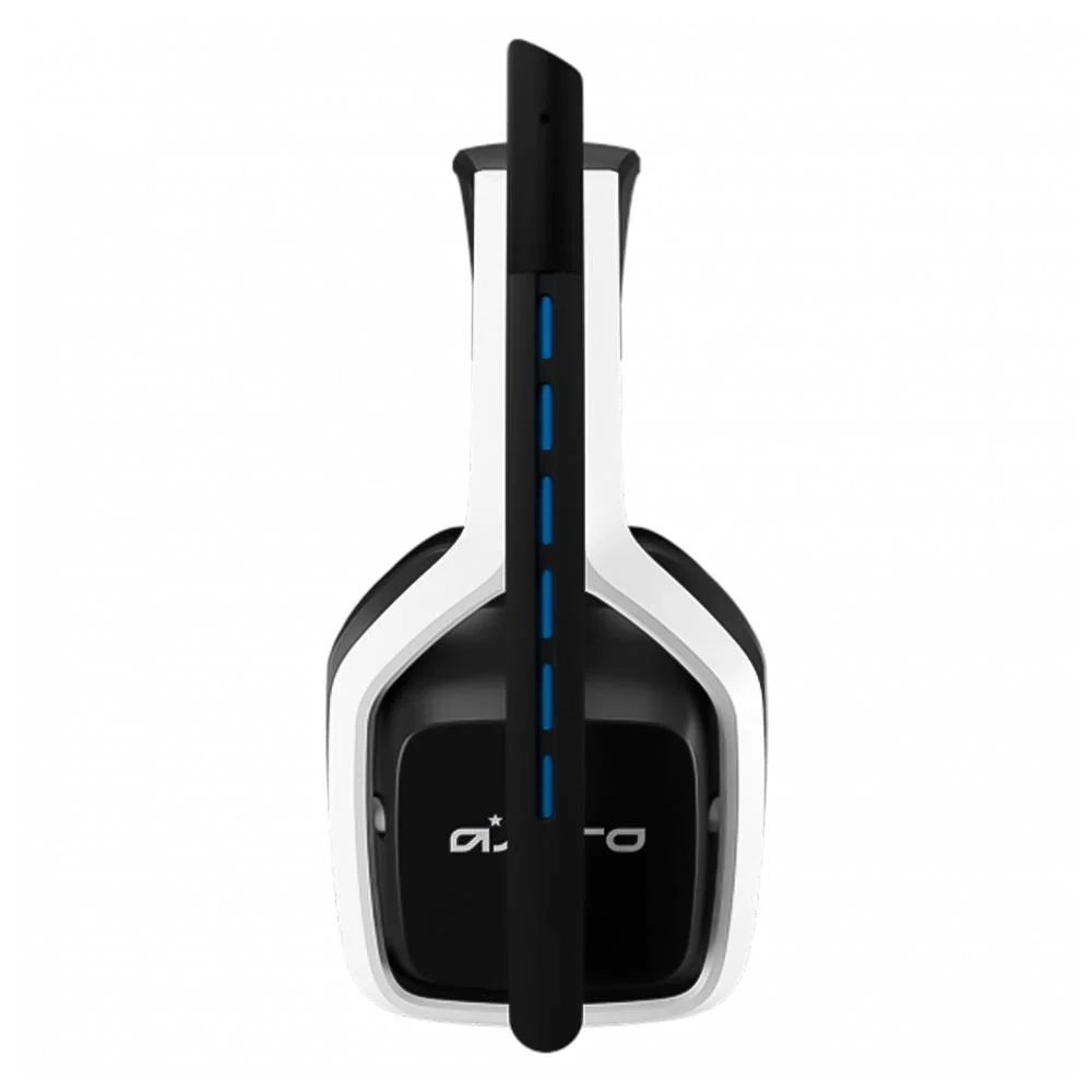 Headset Gamer Astro A20 Sem Fio USB Branco e Azul