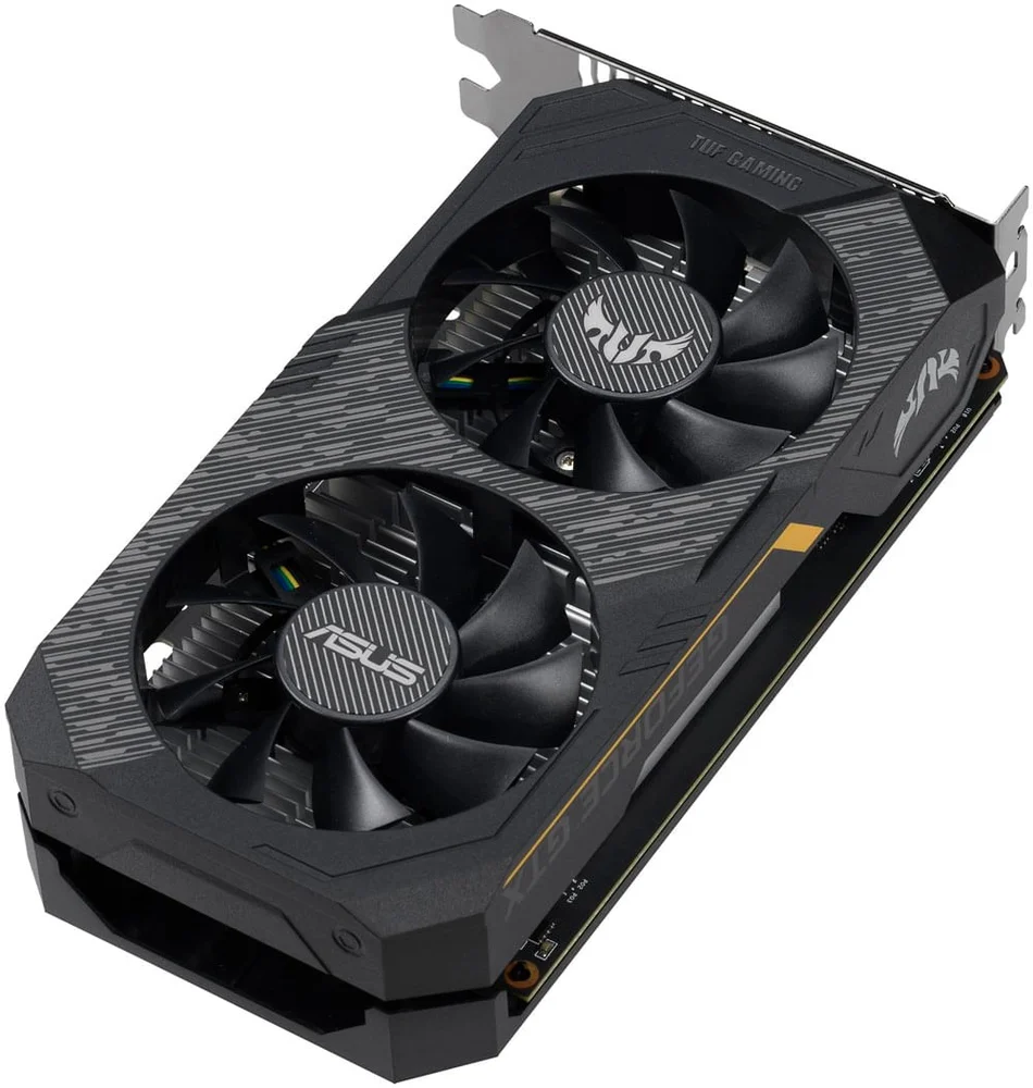 グラフィックボード・グラボ・ビデオカード TUF Gaming GeForce GTX 1650 GDDR6 4GB Placa de Video GTX 1650 Asus TUF 4 GB GDDR6 KaBuM