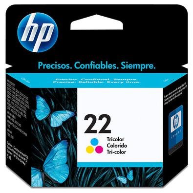 artucho HP 22 Colorido - C9352AB / C9352AL - Obtenha impressões de qualidade - Projetado para oferecer desempenho consistente e confiável.