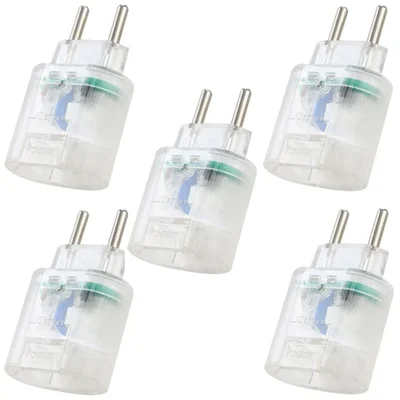 Kit Protetor Contra Raios Clamper Iclamper Pocket 2p - Dps - Transparente - 10191 - 5 Unidades