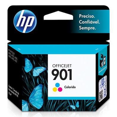 Cartucho Hp 901 Colorido - Cc656al / Cc656ab - Original
