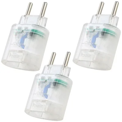Kit Protetor Contra Raios Clamper Iclamper Pocket 2p - Dps - Transparente - 10191 - 3 Unidades