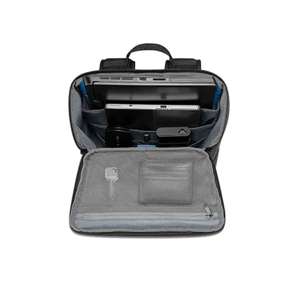 Imagem 2 de 5 do produto Mochila para Notebook Dell, até  17pol, Capa De Chuva Acoplada, Preto - Dell-gmbp1720pm