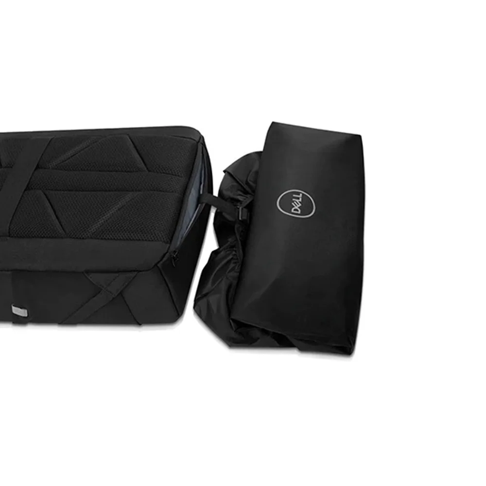Imagem 3 de 5 do produto Mochila para Notebook Dell, até  17pol, Capa De Chuva Acoplada, Preto - Dell-gmbp1720pm