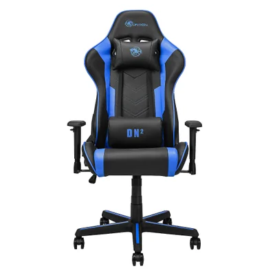 Cadeira Gamer DN2, Preto e Azul, Draxen