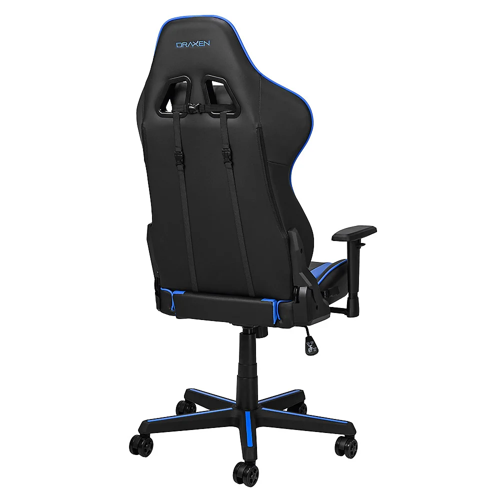 Cadeira Gamer DN2, Preto e Azul, Draxen