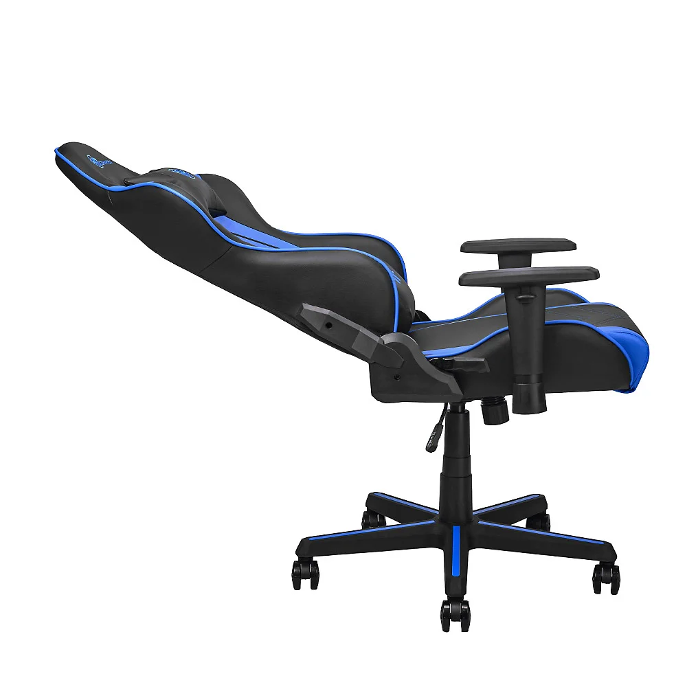Cadeira Gamer DN2, Preto e Azul, Draxen