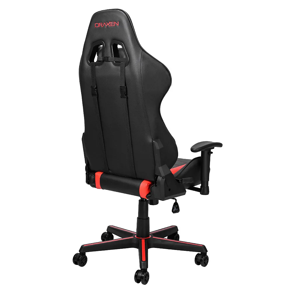 Imagem 3 de 5 do produto Cadeira Gamer Maxoffice DN2, Até 150 Kg, Preto e Vermelho, Draxen