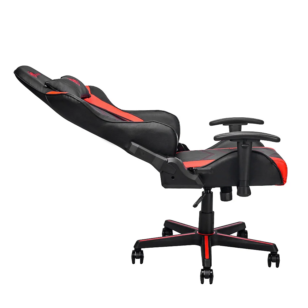 Imagem 5 de 5 do produto Cadeira Gamer Maxoffice DN2, Até 150 Kg, Preto e Vermelho, Draxen