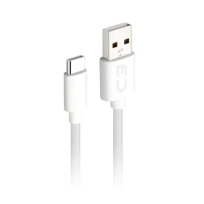 Cabo Usb C3tech Cb-c21wh Usb 2 Metros 2a - Branco