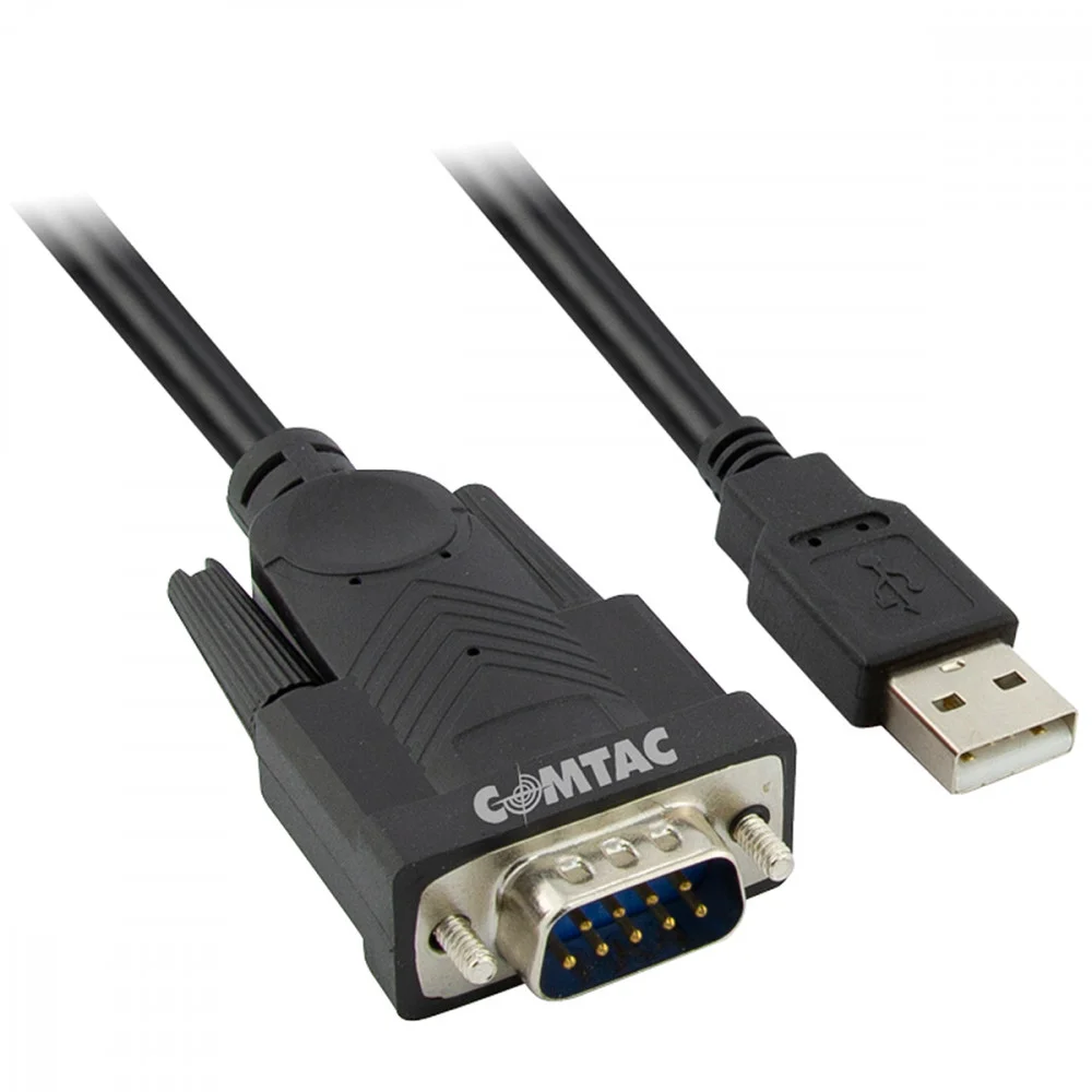 Imagem 2 de 5 do produto Cabo Conversor USB, Comtac Para Serial Db9 - 9037