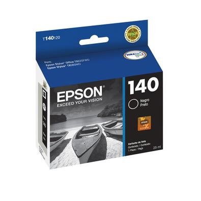 Cartucho De Tinta T140120-br Preto 25 Ml Epson