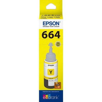 Refil Tinta Epson T664420al Amarelo
