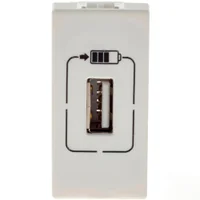 Módulo Tomada Legrand Pial Plus+ Carregador Usb - 1100ma - 615088bc