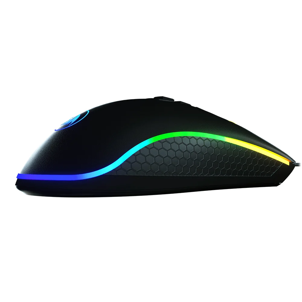 Mouse Gamer Redragon King Cobra 2, Chroma RGB, 24000DPI, Ambidestro, 7 botões, Cabo Trançado em Nylon, Preto - M711-fps-1 Mouse Gamer Redragon King Cobra 2, Chroma RGB, 24000DPI, Ambidestro, 7 botões, Cabo Trançado em Nylon, Preto - M711-fps-1