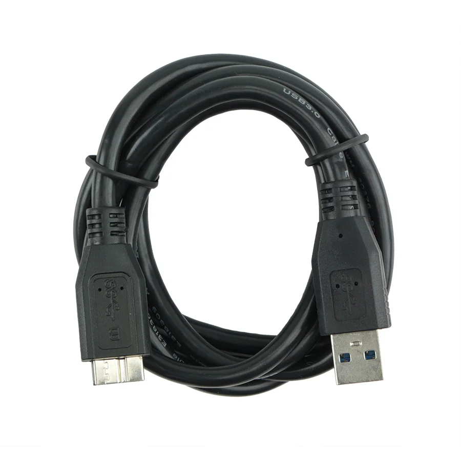 Imagem 4 de 5 do produto Cabo USB 3.1 5 Para HD Externo - 1.2 Metros, USB Para USB Micro B, 5gb/s, Preto, Chip Sce 018-7707