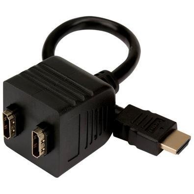Cabo Adaptador Pix 018-3990 Duplicador, HDMI Macho Para 2 Saídas Fêmea