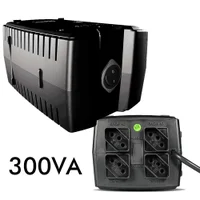 Estabilizador MCM Save Pro, 300 VA, Bivolt, 115V, Preto