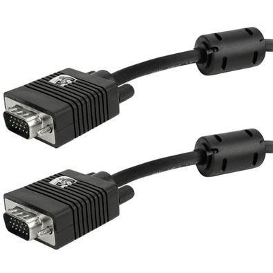 Cabo VGA Chipsce, Para Monitor, PC, TV, Projetor, 3M, Com Filtro, Macho X Macho - 018-9518
