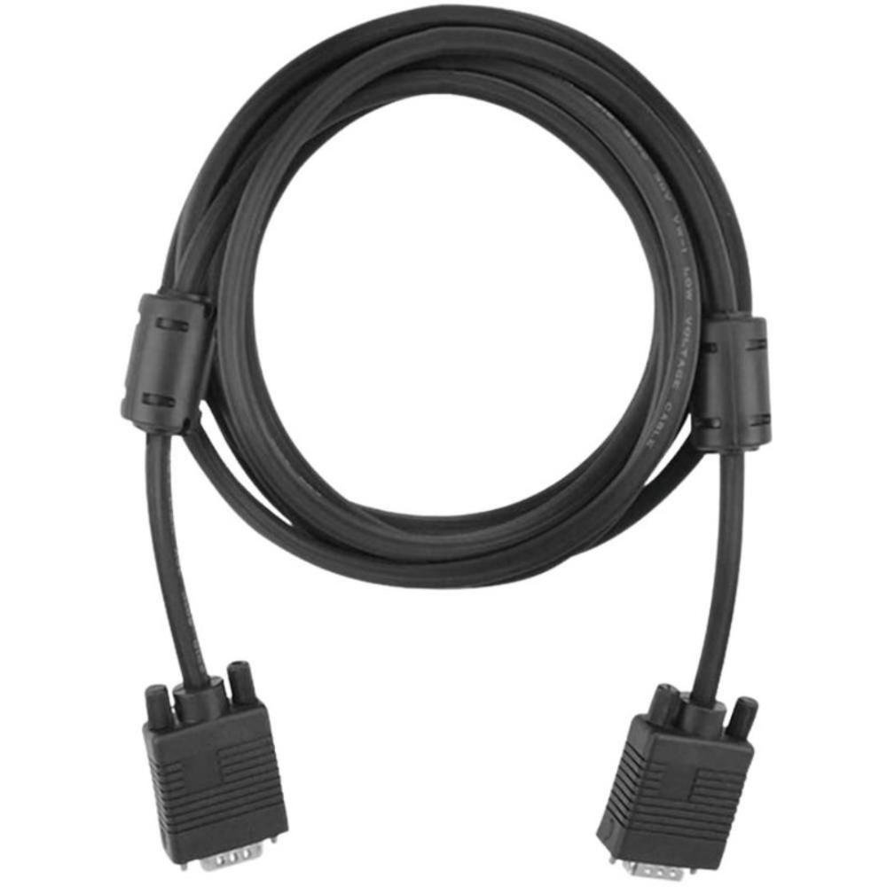 Imagem 2 de 2 do produto Cabo VGA Chipsce, Para Monitor, PC, TV, Projetor, 3M, Com Filtro, Macho X Macho - 018-9518