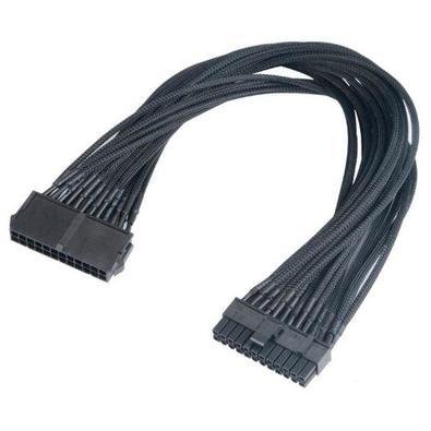 Cabo Extensor Akasa Flexa 24 Pinos, 20 + 4 Pinos, Para Placa Mãe, P24 - Ak-cbpw06-40bk