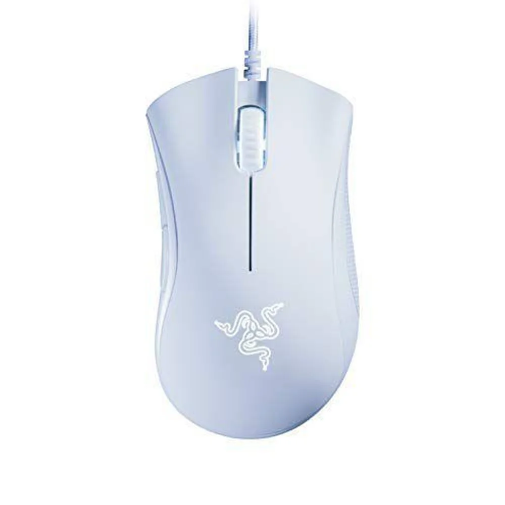 Imagem 2 de 3 do produto Mouse Gamer Razer Deathadder Essential, 6400DPI, 5 Botões - Branco