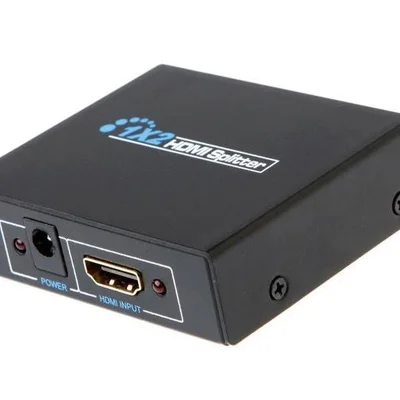 Multiplicador De Vídeo - Vídeo Splitter - 2 Saídas HDMI - Hub0025