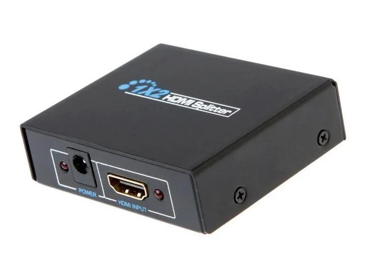 Imagem 1 de 2 do produto Multiplicador De Vídeo - Vídeo Splitter - 2 Saídas HDMI - Hub0025