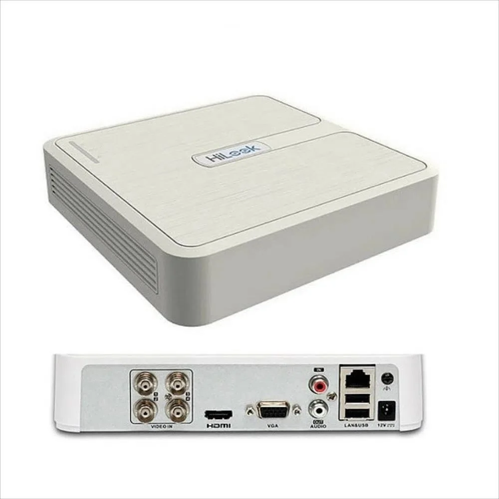 Imagem 2 de 3 do produto Gravador Digital DVR Hilook DVR-104g-k1, 4 Canais, Interface SATA, Branco