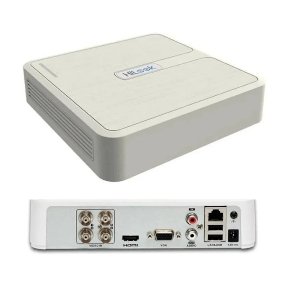Imagem 3 de 3 do produto Gravador Digital DVR Hilook DVR-104g-k1, 4 Canais, Interface SATA, Branco