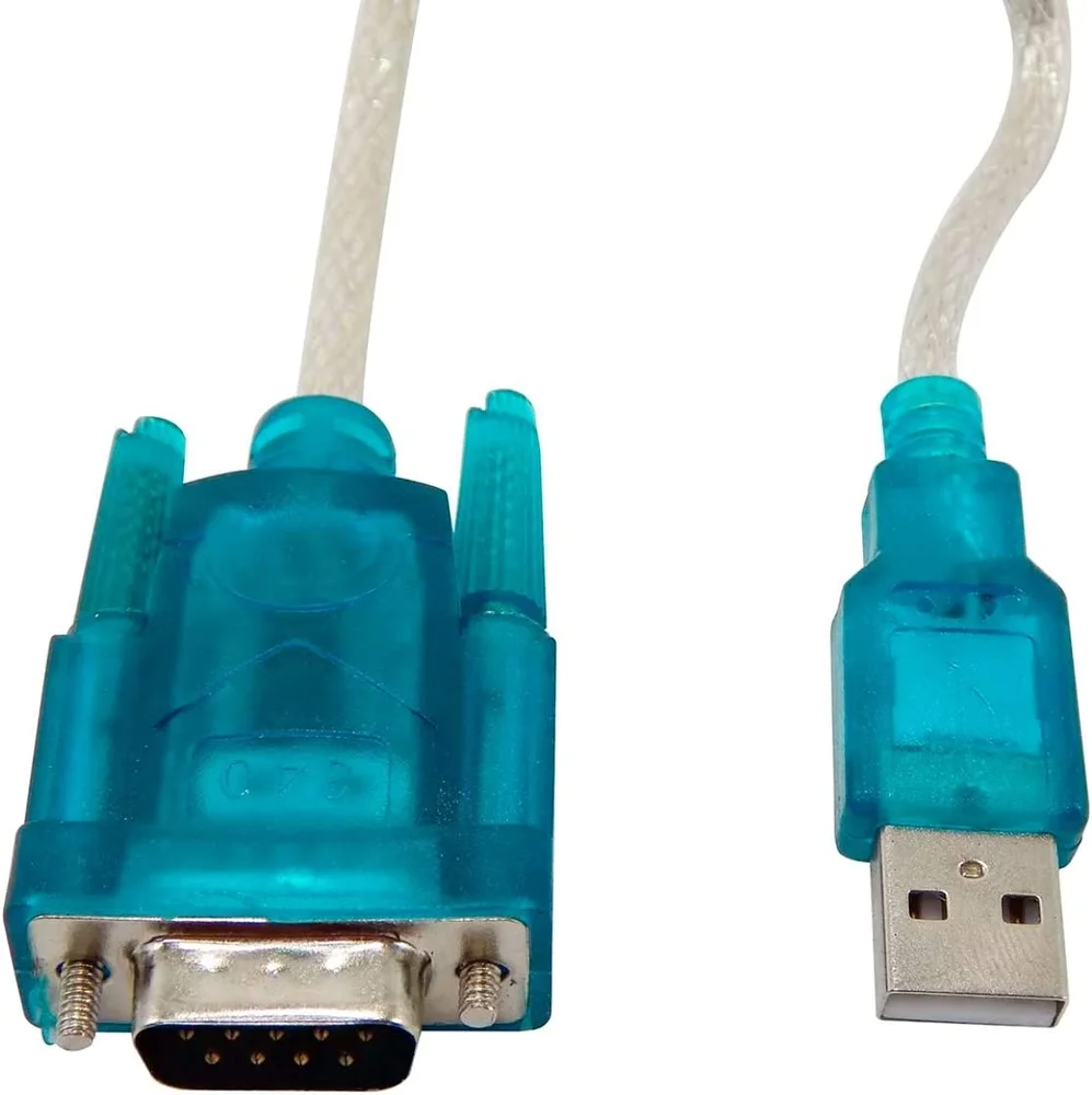Imagem 2 de 4 do produto Cabo Conversor USB Para Serial DB9, 80cm - RS232