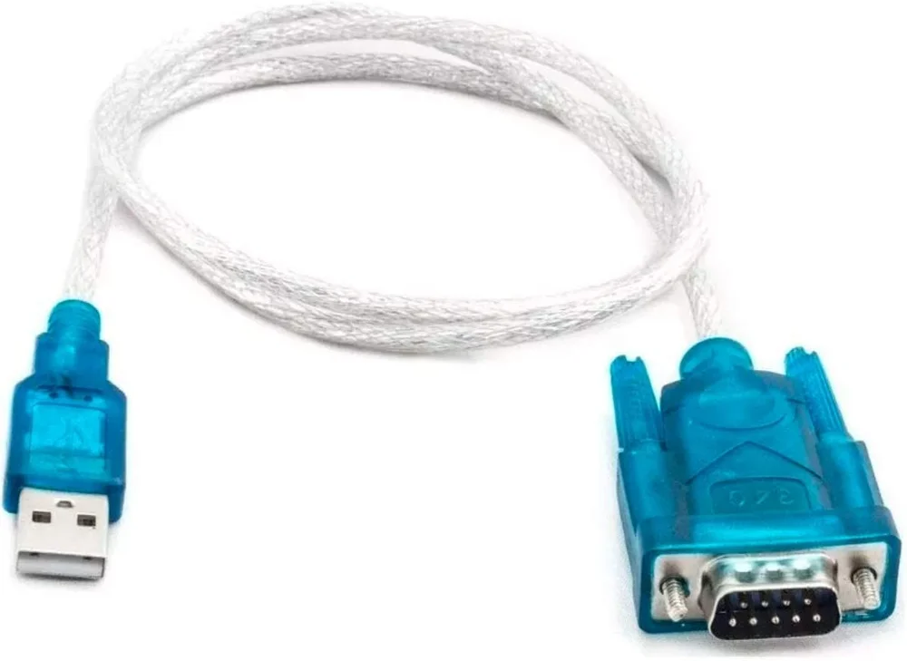 Imagem 3 de 4 do produto Cabo Conversor USB Para Serial DB9, 80cm - RS232