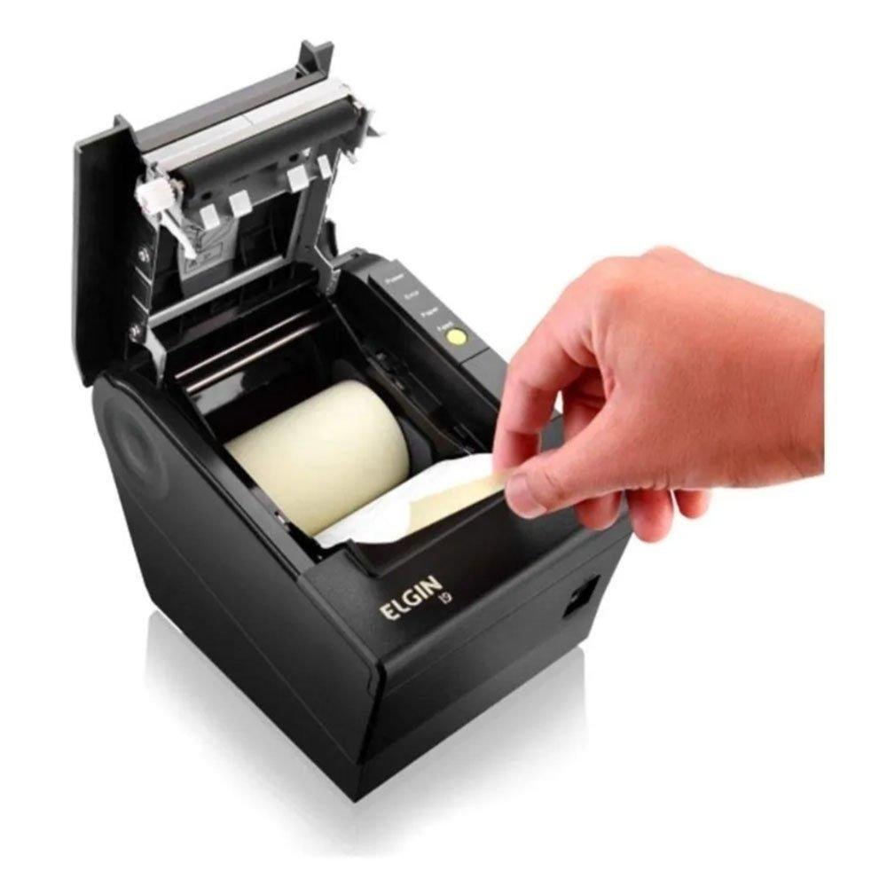 Imagem 2 de 5 do produto Impressora Não Fiscal Elgin I9 Guilhotina Usb Ethernet