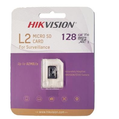 O cartão Micro SD (TF) da série Hikvision L2 foi especialmente projetado para vídeo indústria de vigilância. Fornece velocidade R / W Classe 10, adota