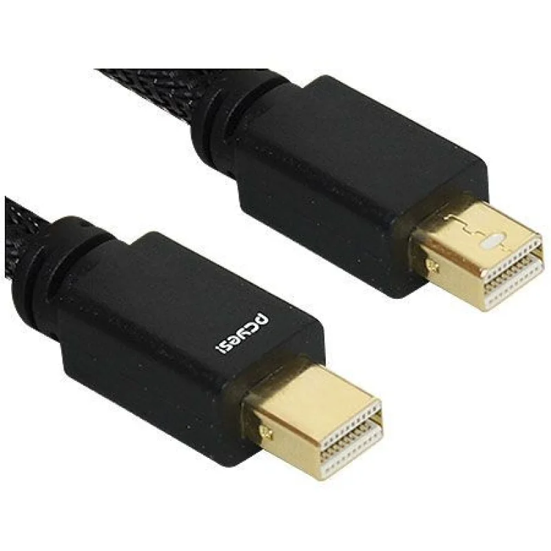 Imagem 3 de 4 do produto Cabo Mini Displayport - 2 Metros - Revestido De Nylon - PCyes