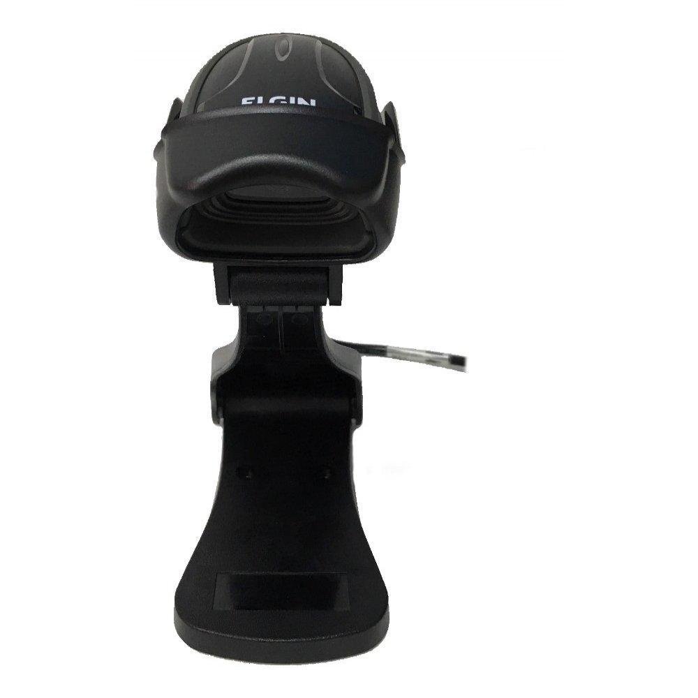 Imagem 2 de 4 do produto Leitor de Código de Barras Elgin, Com Suporte 1D E 2D - EL250