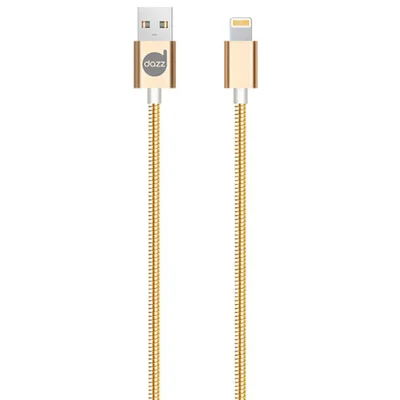 Cabo Lightning Para Usb - Para Iphone, Ipad E Ipod - 90cm - Metal Entrelaçado - Dazz 6013781