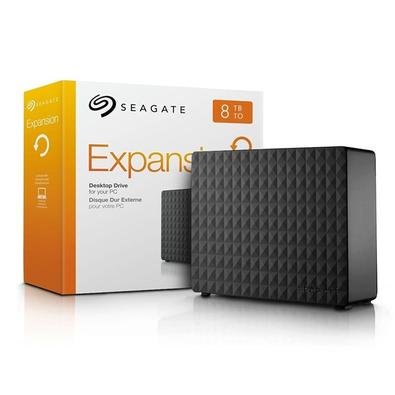 HD Seagate Externo 8TB USB 3.0 STEB8000100O disco rígido externo Seagate Expansion da Seagate é uma solução fácil de usar quando você precisa adiciona