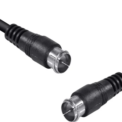 Cabo Coaxial F Macho X F Macho 2 Metros Para Antena Cf+f-2 - Pc / 10